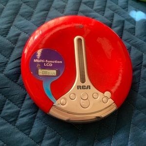 This is an old school CD Player in good condition.